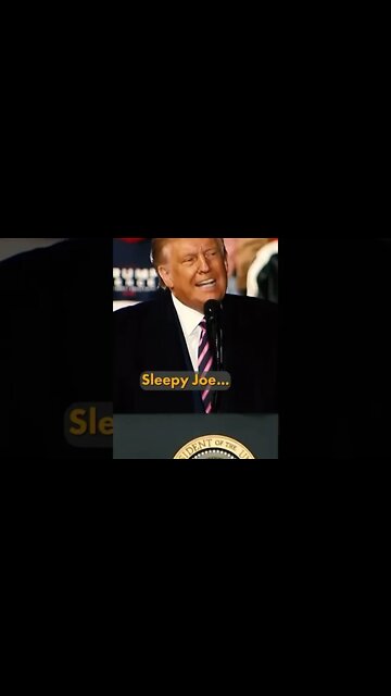 How Biden Got The Name Sleepy Joe 💤😴