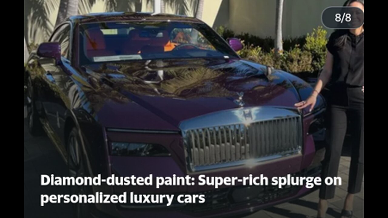 FRIDAY FUNNY - ROLLS-ROYCE MOST EXPENSIVE CAR PAINT IS DIAMOND-DUSTED PAINT