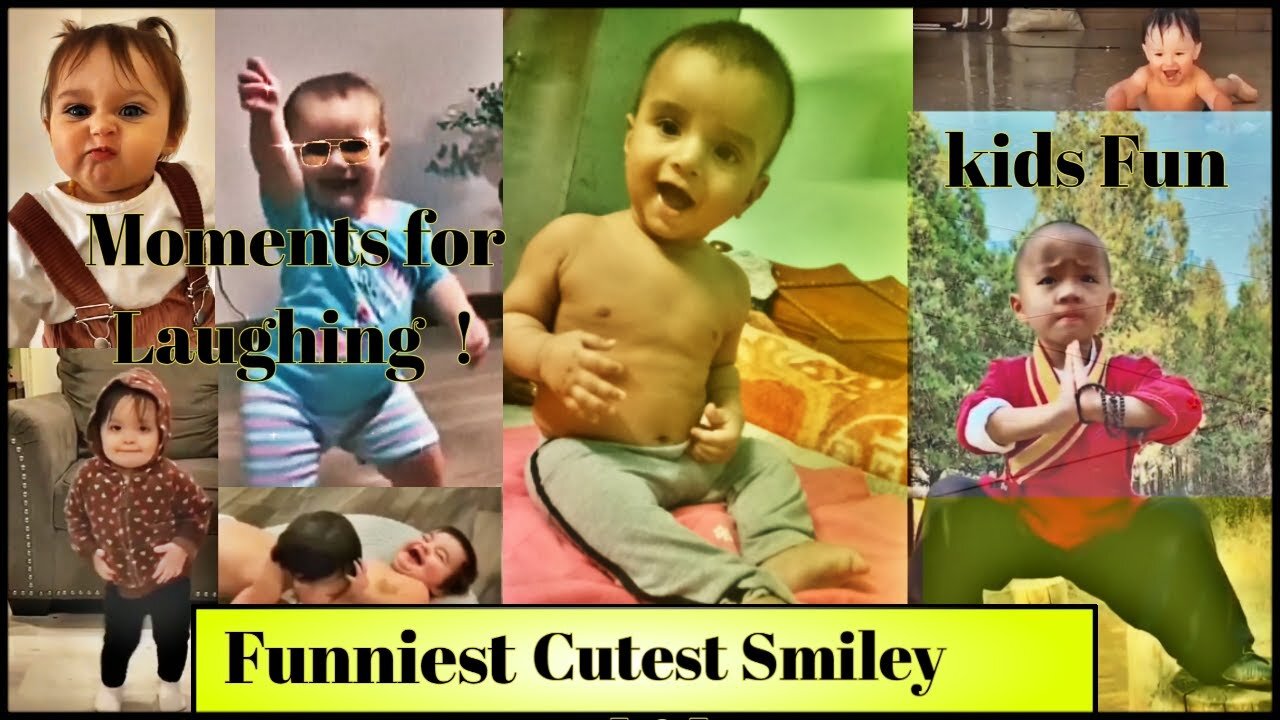 kids videos for kids | the funniest videos ever | bacchon ka funny dance | cute baby smile