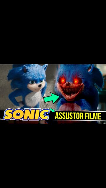 Assustador Quadrinho do Filme do Sonic | Sonic Meow #shorts