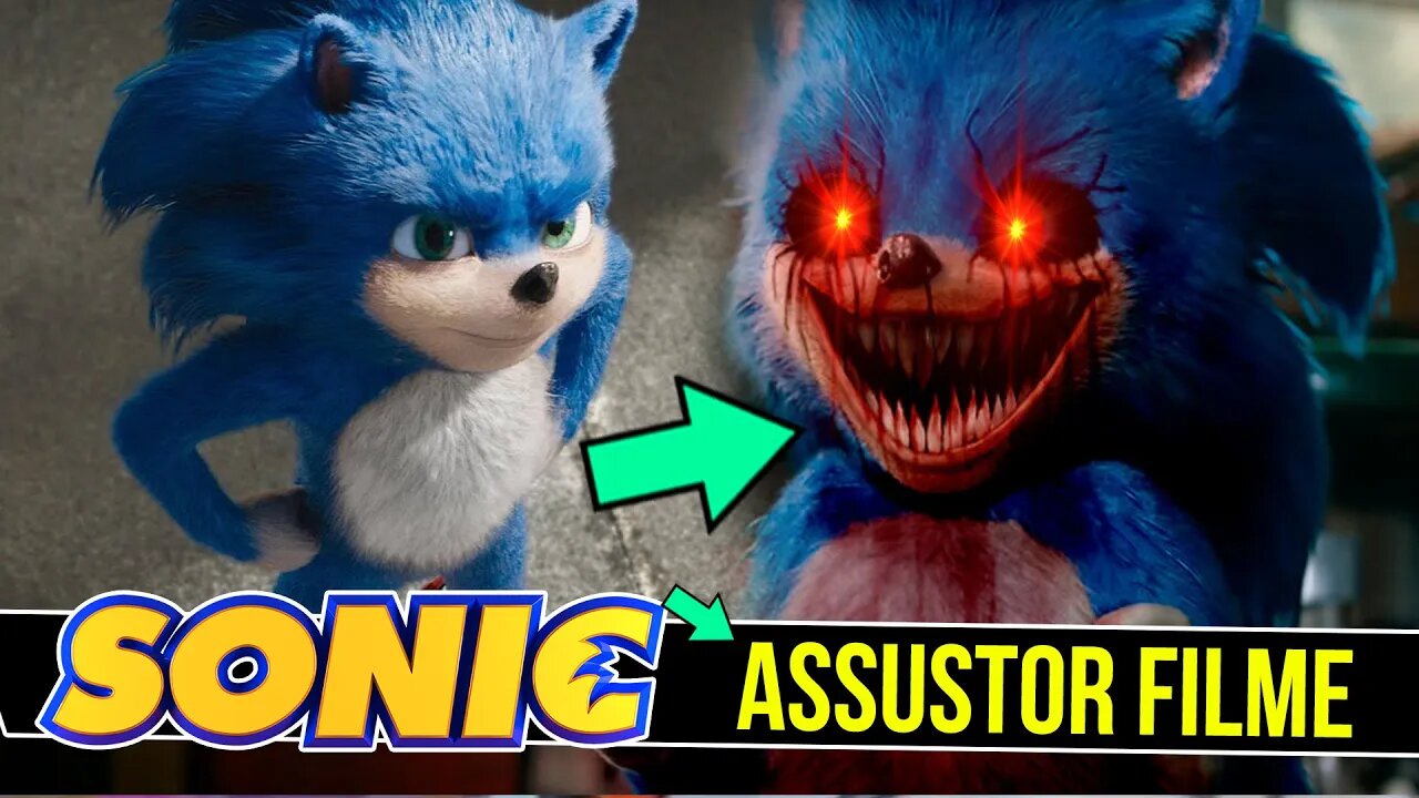 Assustador Quadrinho do Filme do Sonic | Sonic Meow #shorts