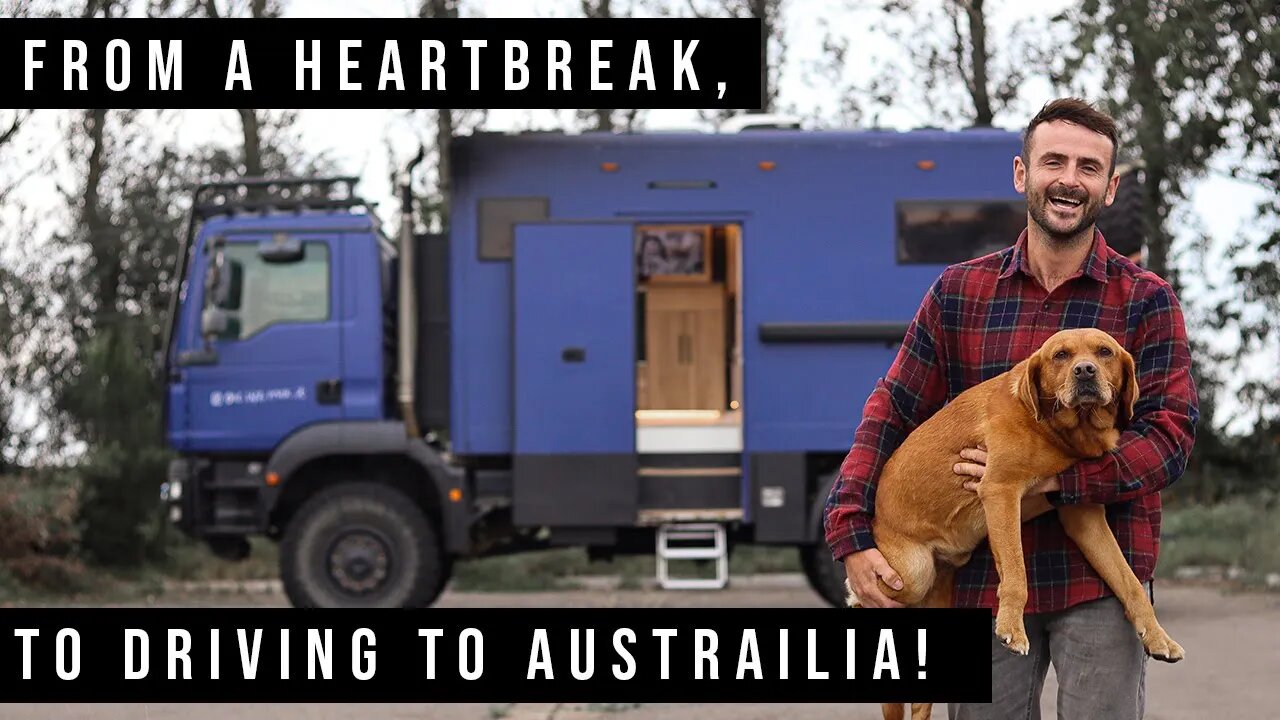 Meet The Man Driving His Home From The UK To Australia!