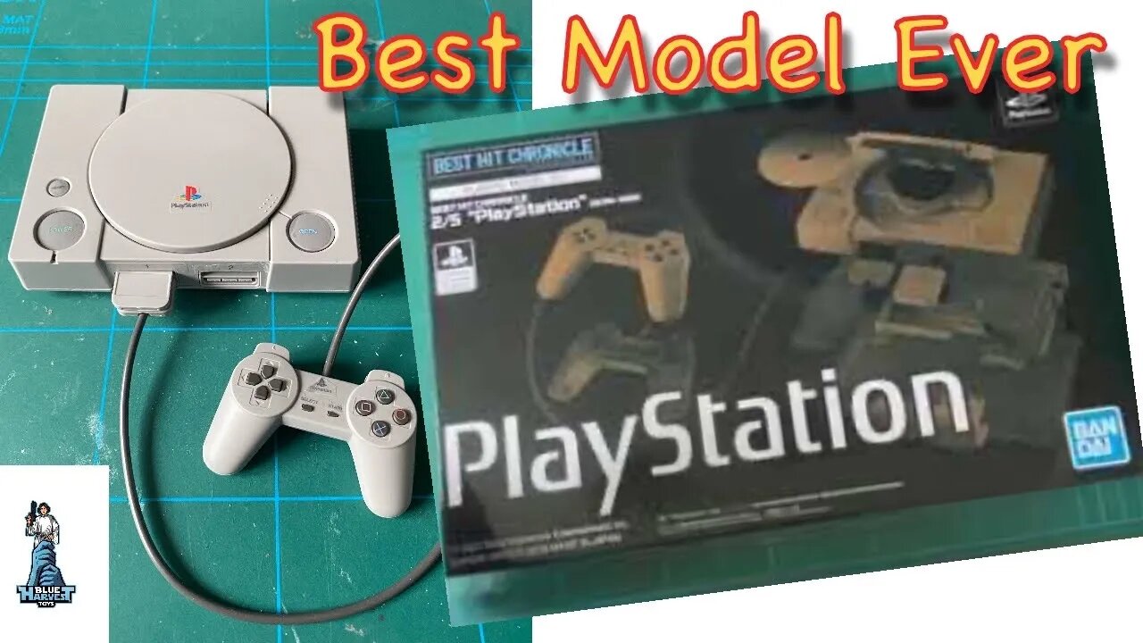 Bandai Playstation Model Kit Build