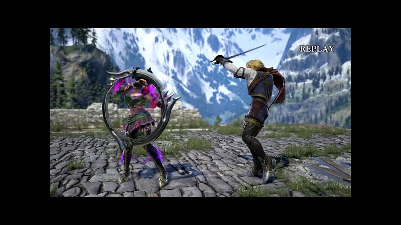 Soulcalibur VI: Raphael (Color 1) vs Tira - 4K No Commentary