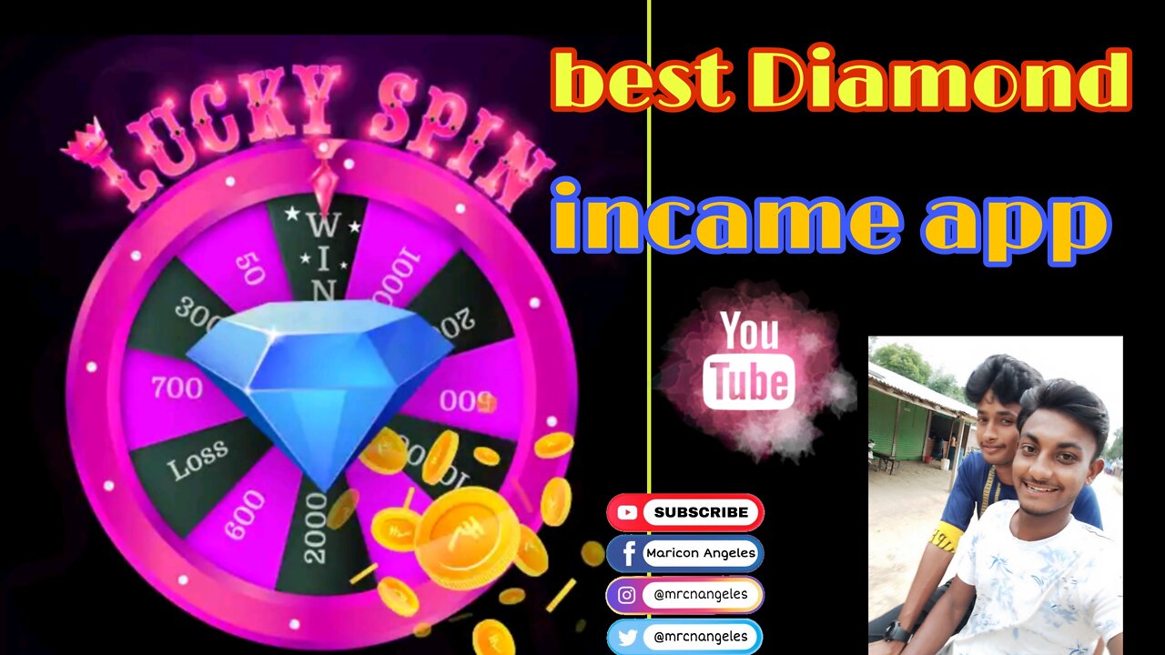 Lacky spin to Diamond income app / dimond incame app/Rafiz Ahmmed / svf Tv