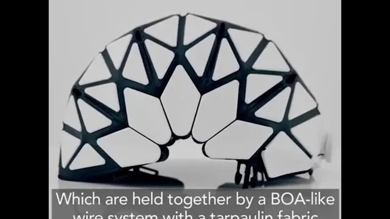This origami-inspired helmet can fold flat to fit in your handbag tiktok gigadgetsofficial