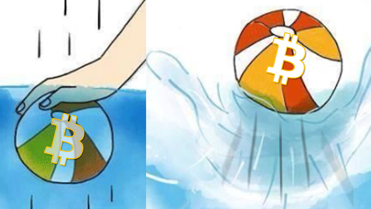 Why ₿ITCOIN Is Like A Beachball! 👇⬇️🏖️⬆️💦