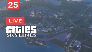 Live - Cities: Skylines - Vem Verão! Ep25