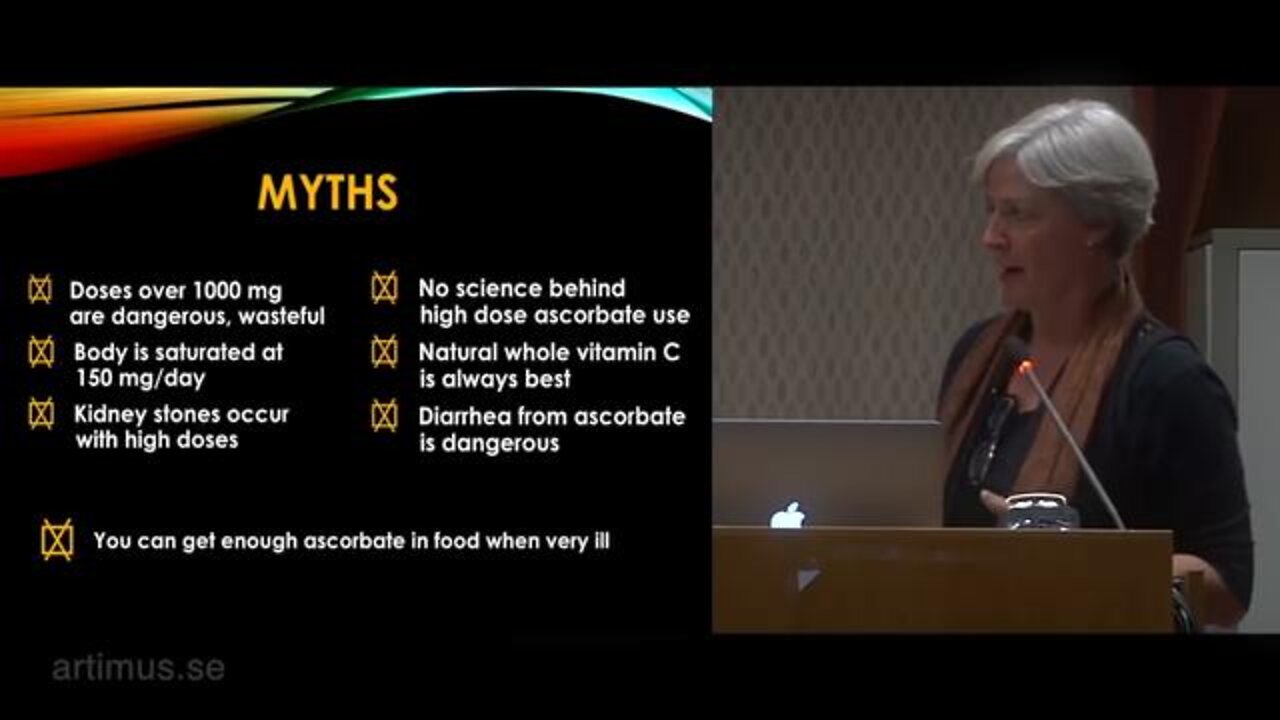 Lecture on vitamin C by Doctor Suzanne Humphries