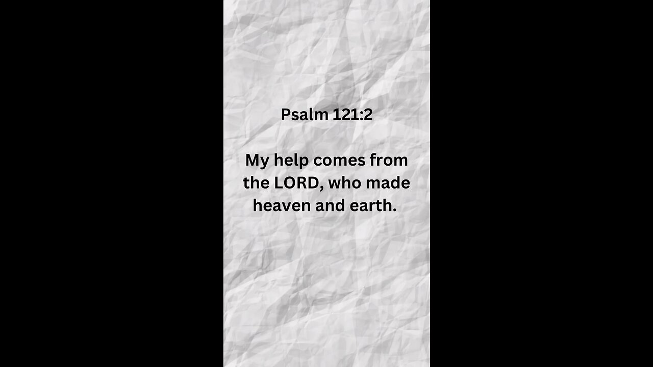 Psalm 121:2