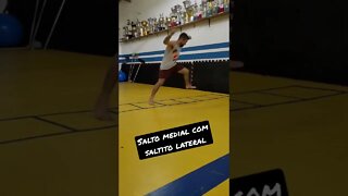 Salto Medial com Saltito Lateral