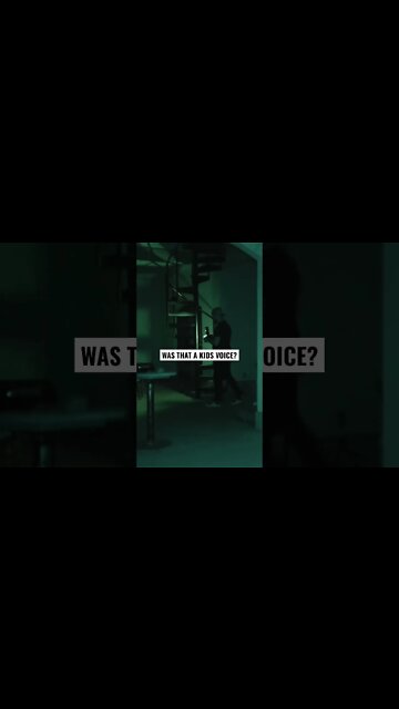 WAS THAT A KIDS VOICE?! 😳 #ghosts #paranormal #haunted #creepy #scary #ghosthunter