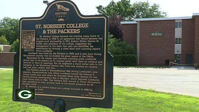 St. Norbert College prepares for Packers players to go 'back to school'