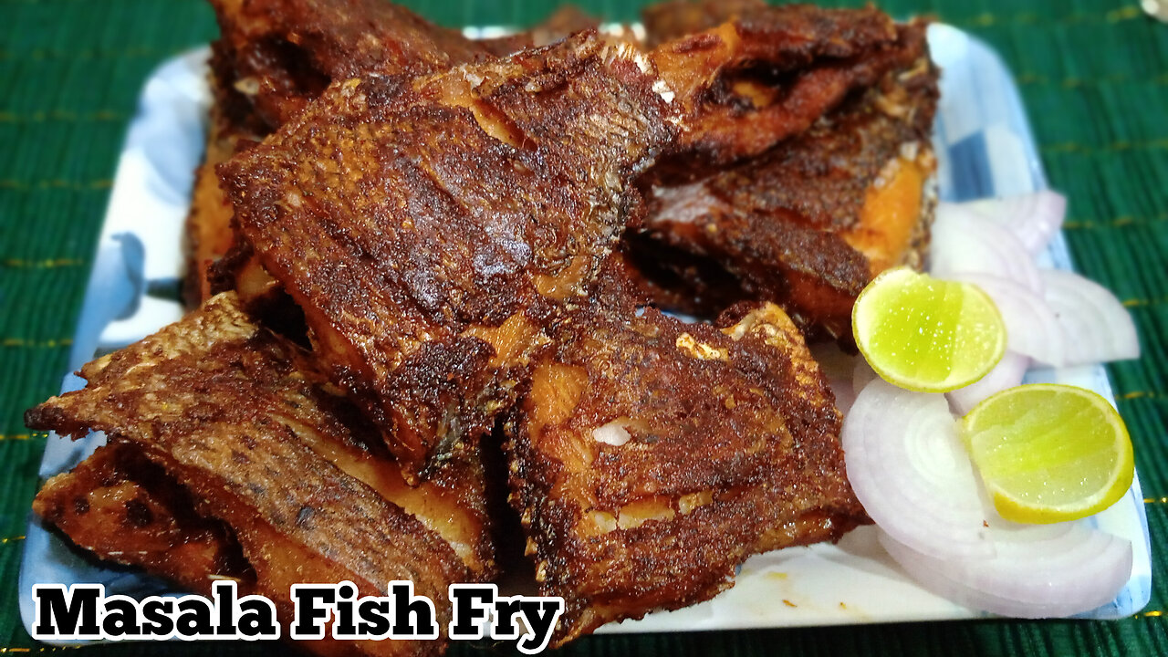 Masala Fish Fry Recipe | Easy & Tasty Fish Fry