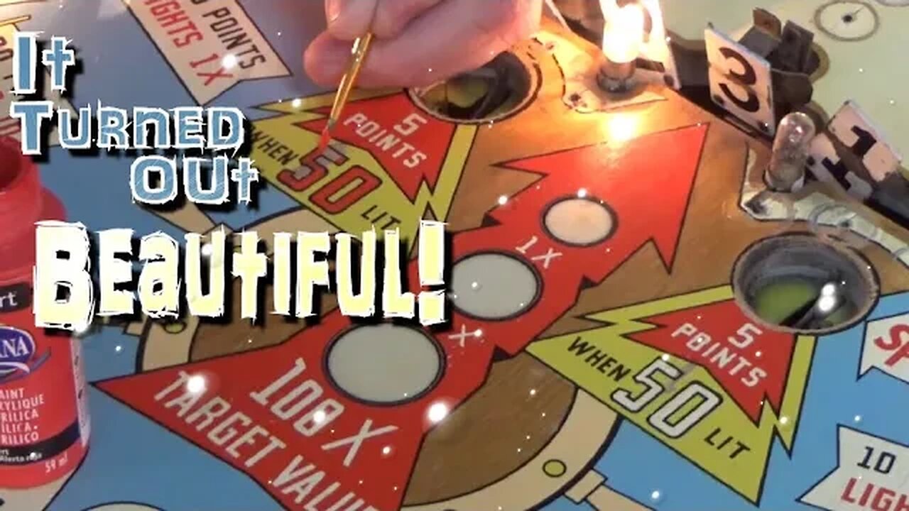 You'll LOVE Seeing The Transformation When We Clean This Playfield! - 1963 ShipMates Pinball Machine