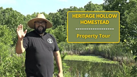 Heritage Hollow Homestead - Permaculture Property Walkthrough & Introduction!