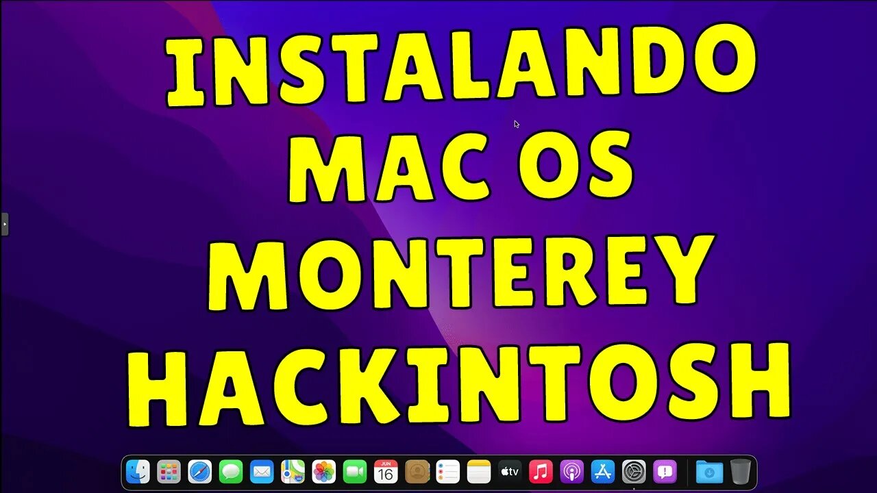 INSTALANDO MACOS MONTEREY NO HACKINTOSH COM OPENCORE - DICAS, AJUSTES E POST-INSTALL