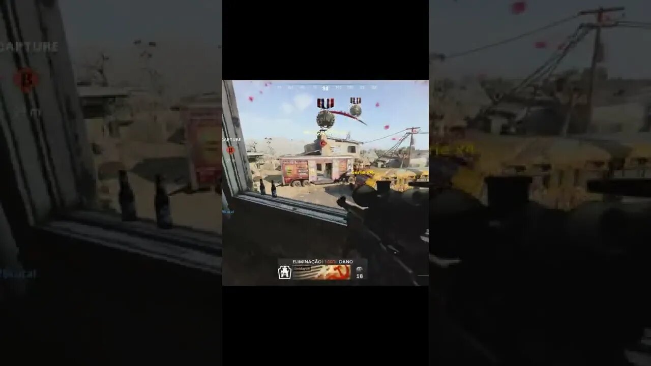 Levando Geral na Sniper #shorts #cod