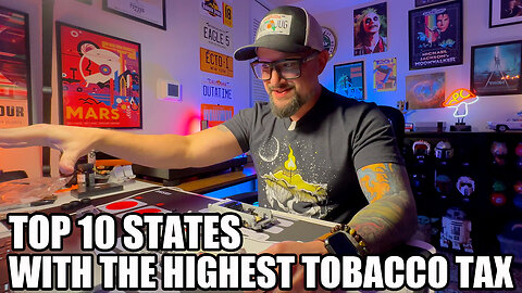 Top 10 States with the Highest Tobacco TAX! 2022