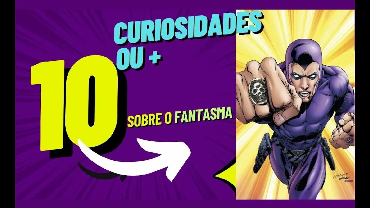 DEZ CURIOSIDADES SOBRE O FANTASMA #museudogibi #gibi #quadrinhos #comics #historieta