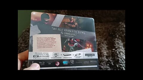 The Batman Amazing Italian 4K Steelbook Unboxing - One Of The Best Steelbooks Ever