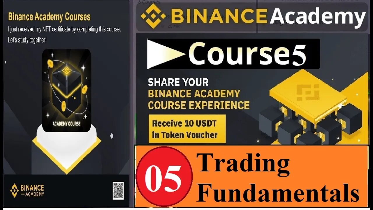 Binance Academy Course 5 Trading Fundamentals Quiz Answers For Beginner Track || Free Binance Loot