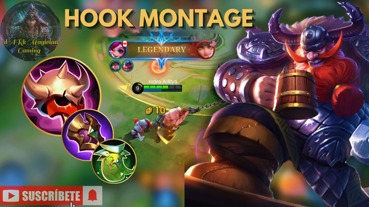 HOOK MONTAGE | FRANCO BEST GAMEPLAY AND BUILD 2024 | MLBB