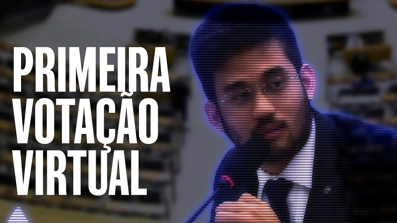 Primeira votação virtual da Câmara dos Deputados