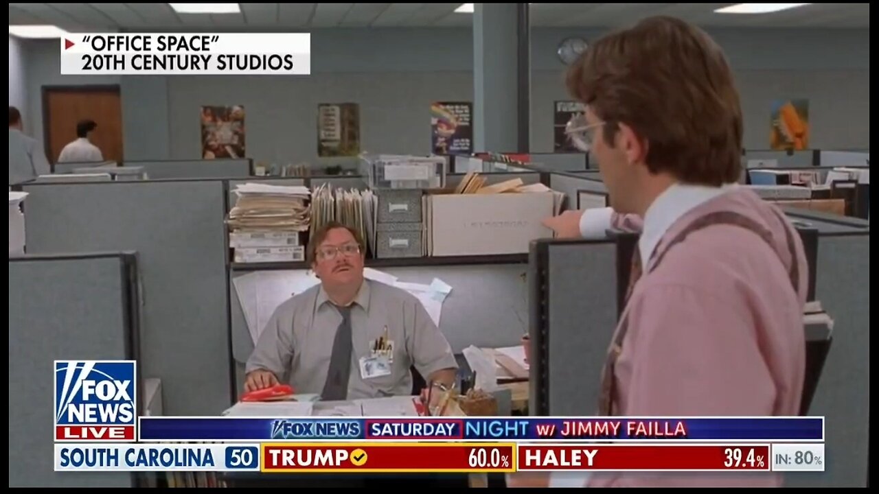 Jimmy Failla: Nikki Haley Is Milton from Office Space