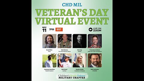 CHD-Military: Veterans Day Hangout (11 Nov 2024)