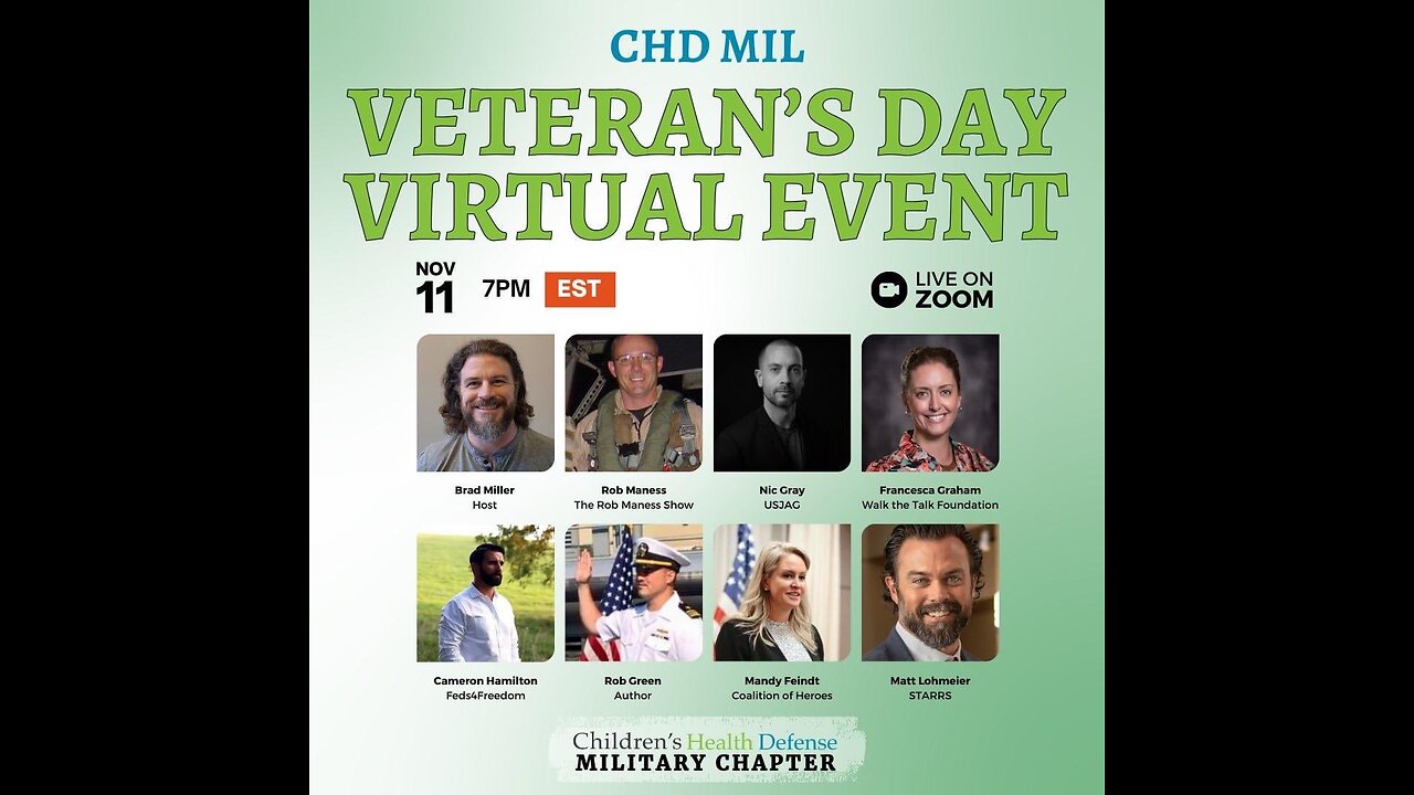 CHD-Military: Veterans Day Hangout (11 Nov 2024)