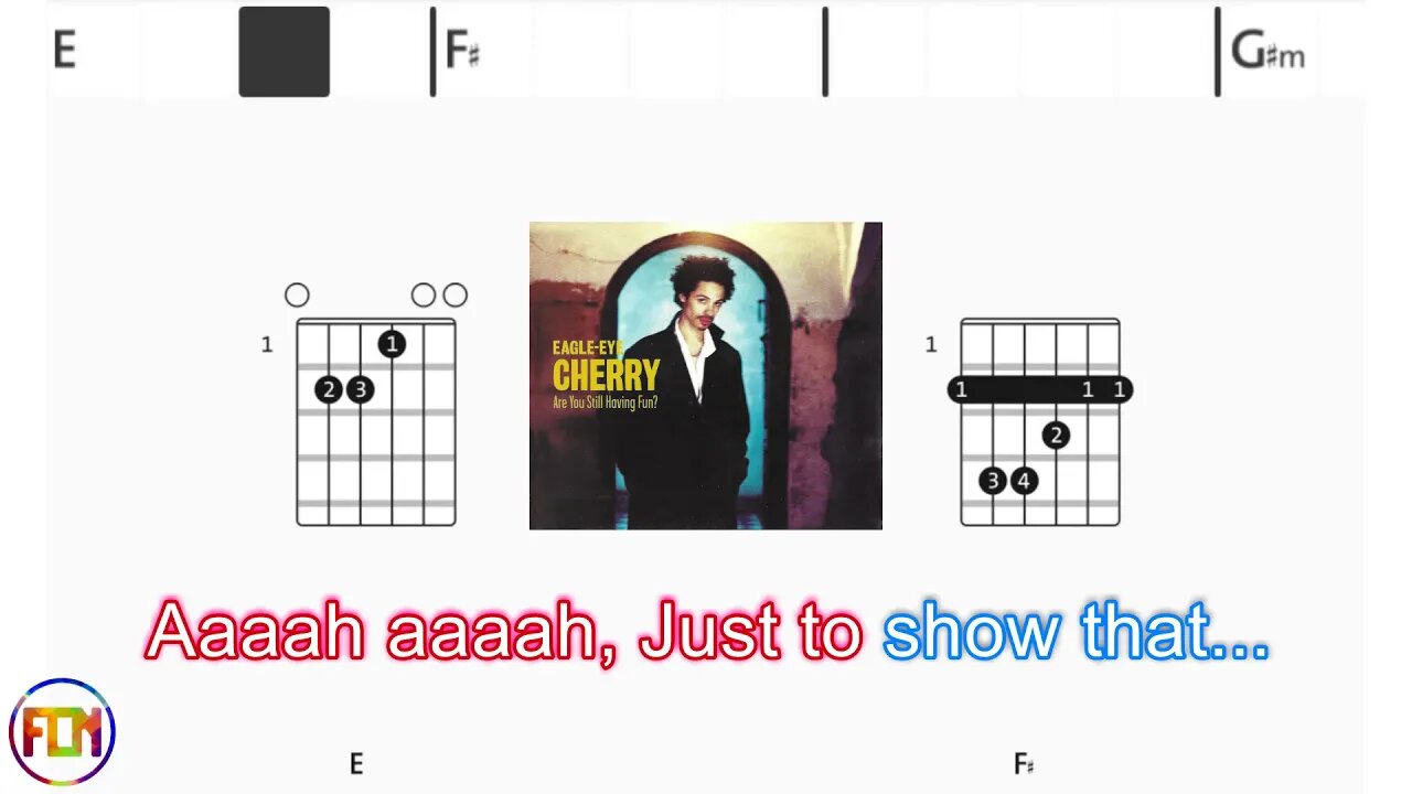 Eagle Eyes Cherry - Are you still having fun - (Chords & Lyrics like a Karaoke)