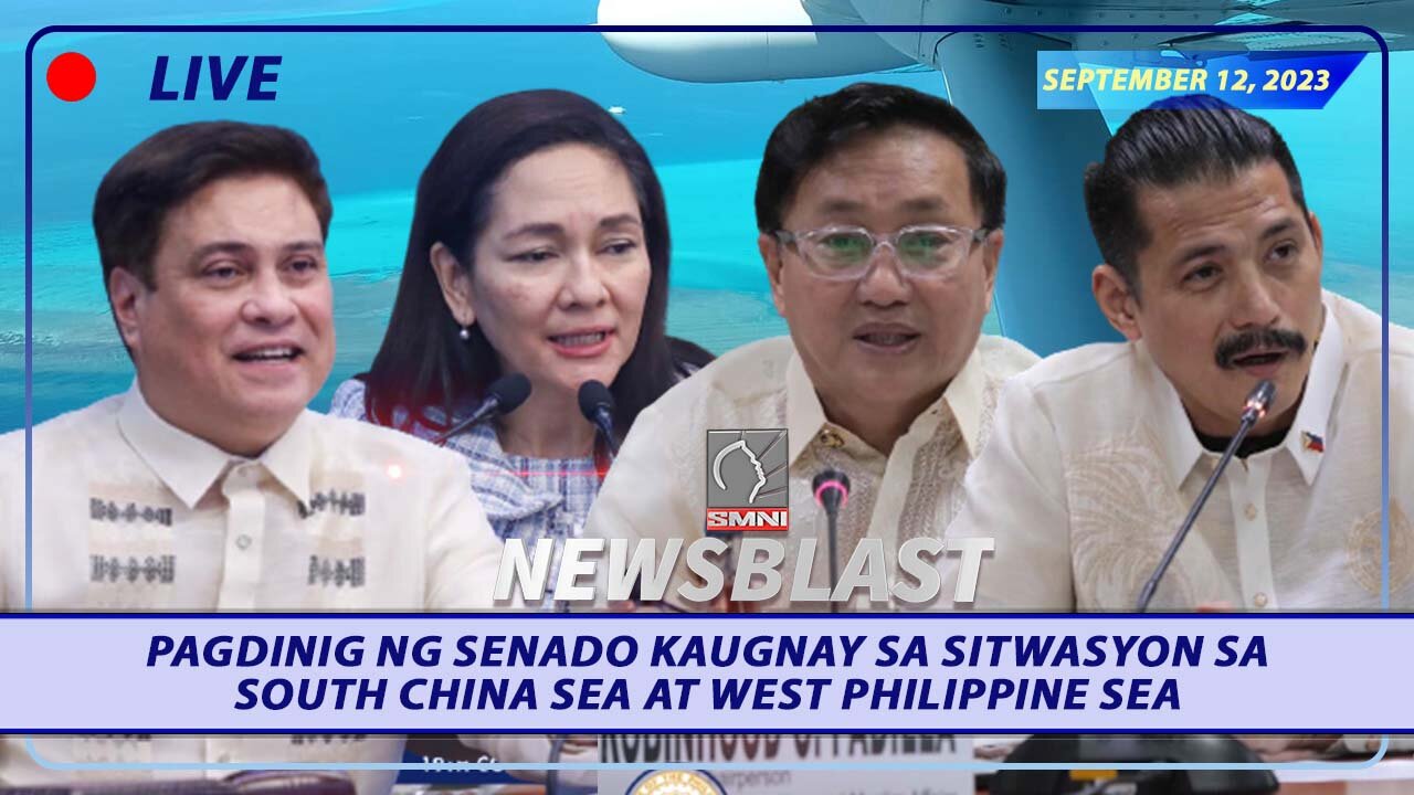 Pagdinig ng Senado kaugnay sa sitwasyon sa South China Sea at West Philippine Sea