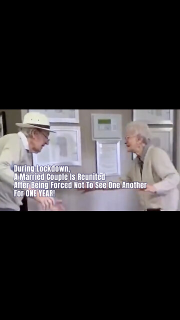 During Lockdown, A Married Couple Is Reunited After Being Forced Not To See One Another For ONE YEAR