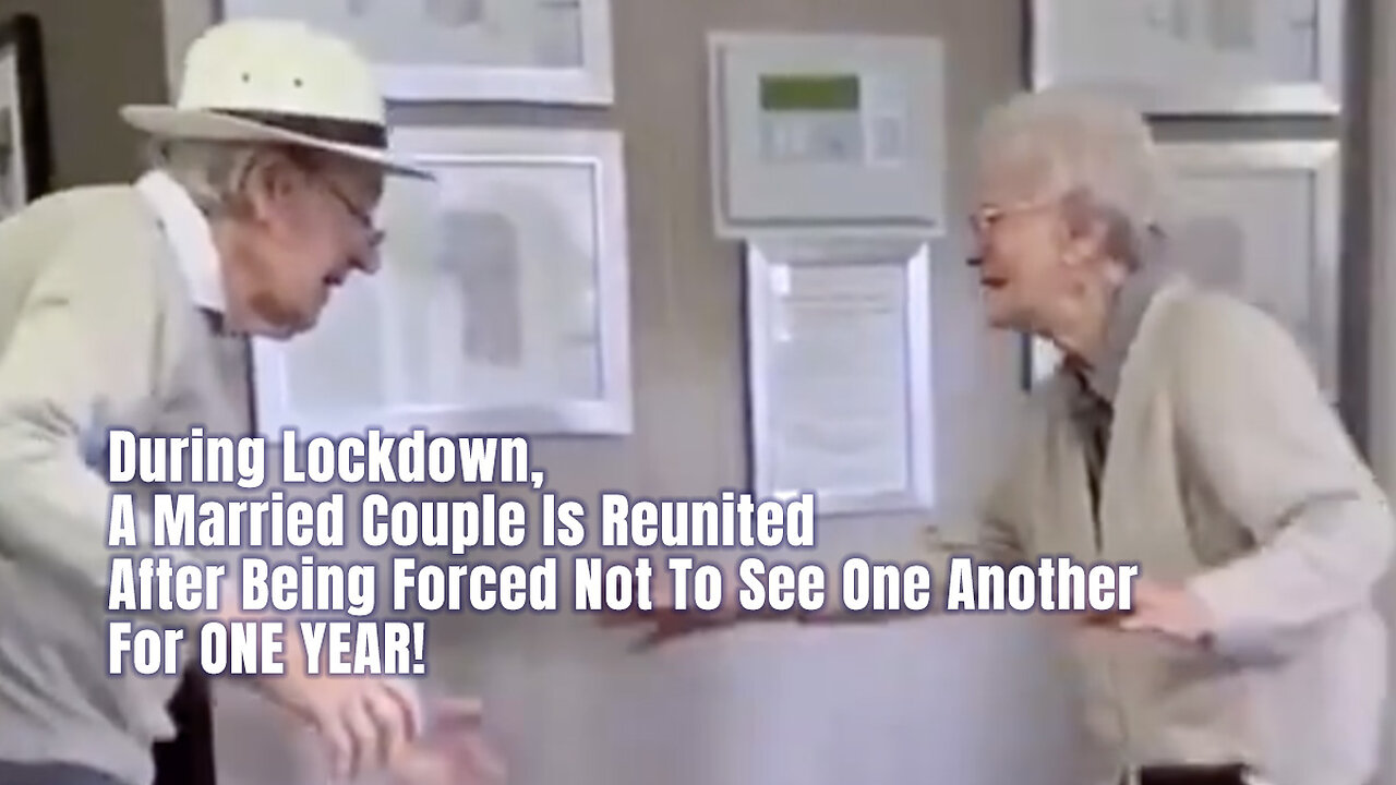 During Lockdown, A Married Couple Is Reunited After Being Forced Not To See One Another For ONE YEAR