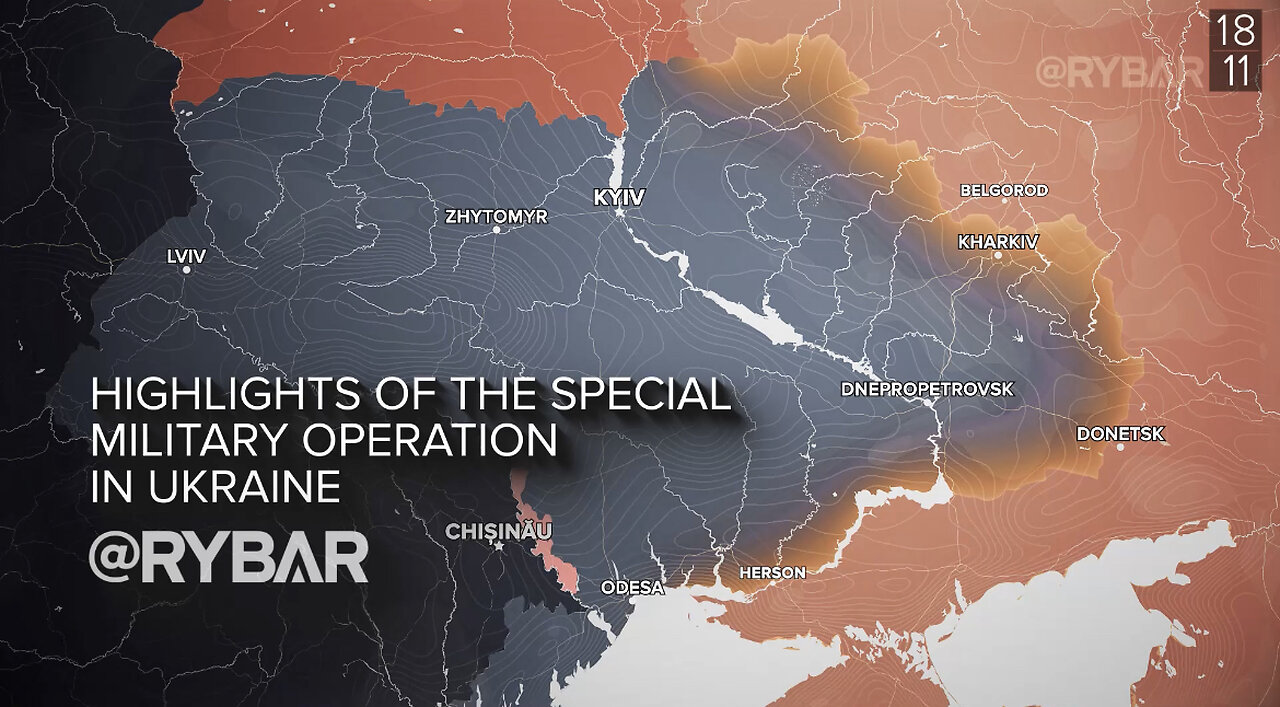 ❗️🇷🇺🇺🇦🎞 Rybar Daily Digest of the Special Military Operation: November 18, 2022