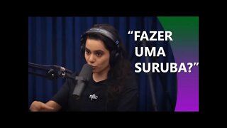 YASMIN FAZ CONVITE INUSITADO AO CONVIDADO NO VENUS PODCAST