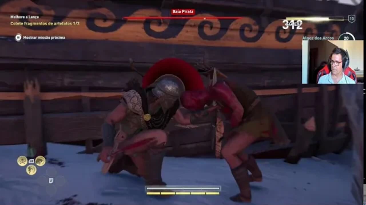 ASSASSIN'S CREED ODYSSEY#17 AJUDAMOS A KHLO COM OS SEUS AMIGOS DE ARGILA