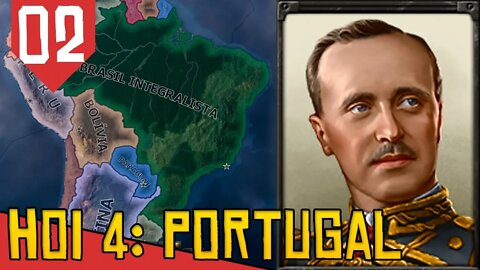 MONARQUIA do IMPÈRIO BRASILEIRO - Hearts of Iron 4 Portugal #02 [Série Gameplay Português PT-BR]