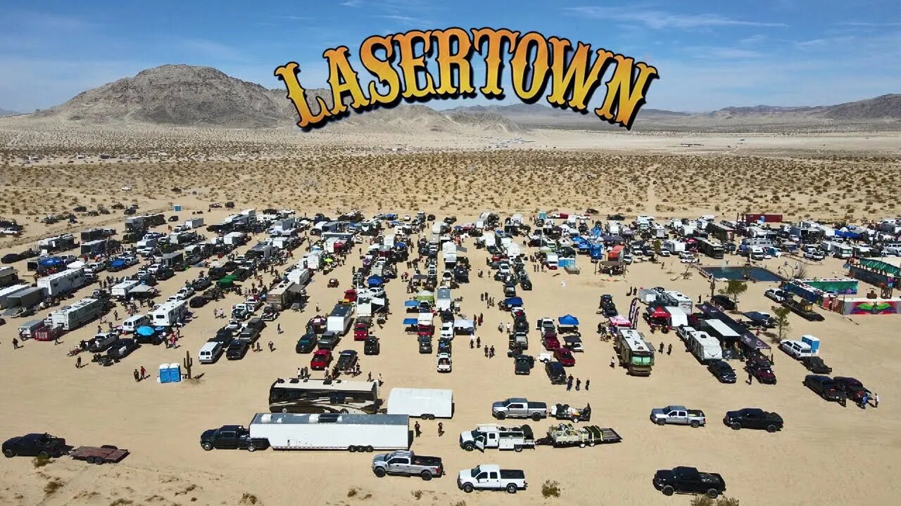 The Biggest Offroad Swap Meet in the Southwest - Camping at Lasertown