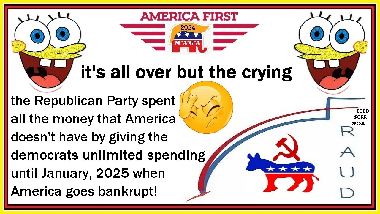 it's all over but the crying