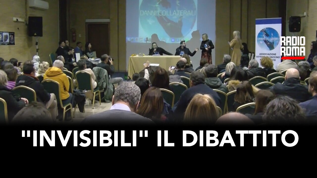 "INVISIBILI" ARICCIA: TESTIMONIANZE E DIBATTITO