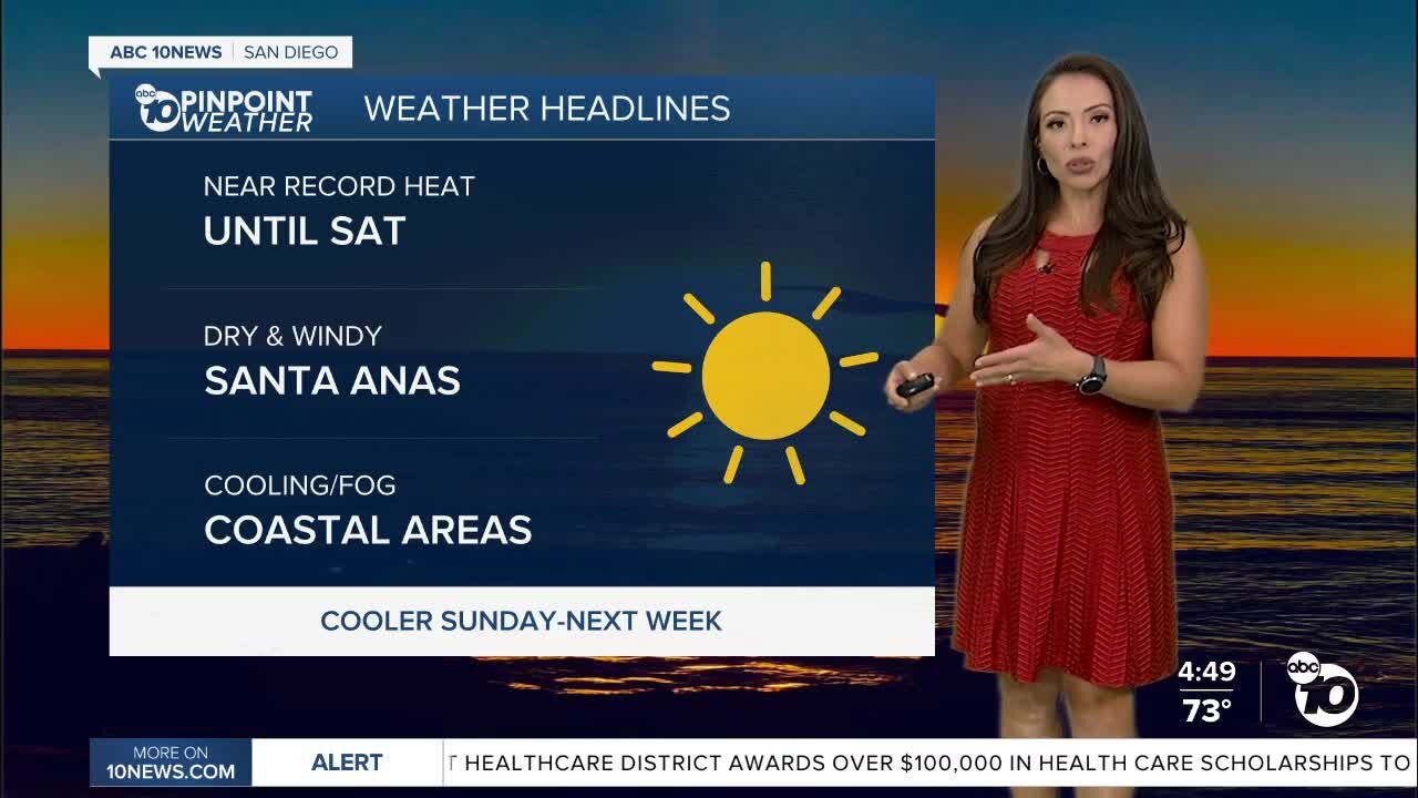 ABC 10News PinPoint Weather With Meteorologist Angelica Campos