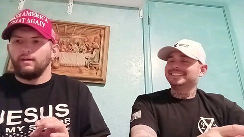 2 Ultra MAGA Christian Patriots talking.