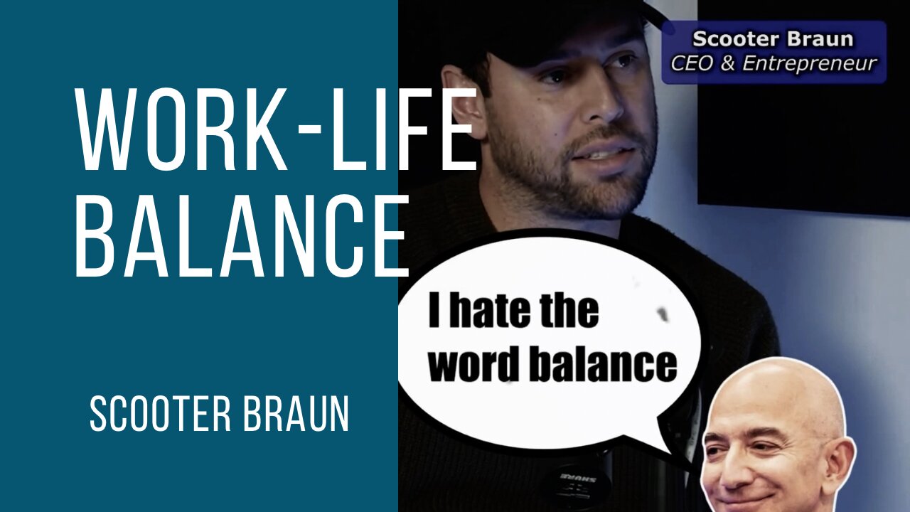 Scooter Braun | Work-Life Balance with Jeff Bezos