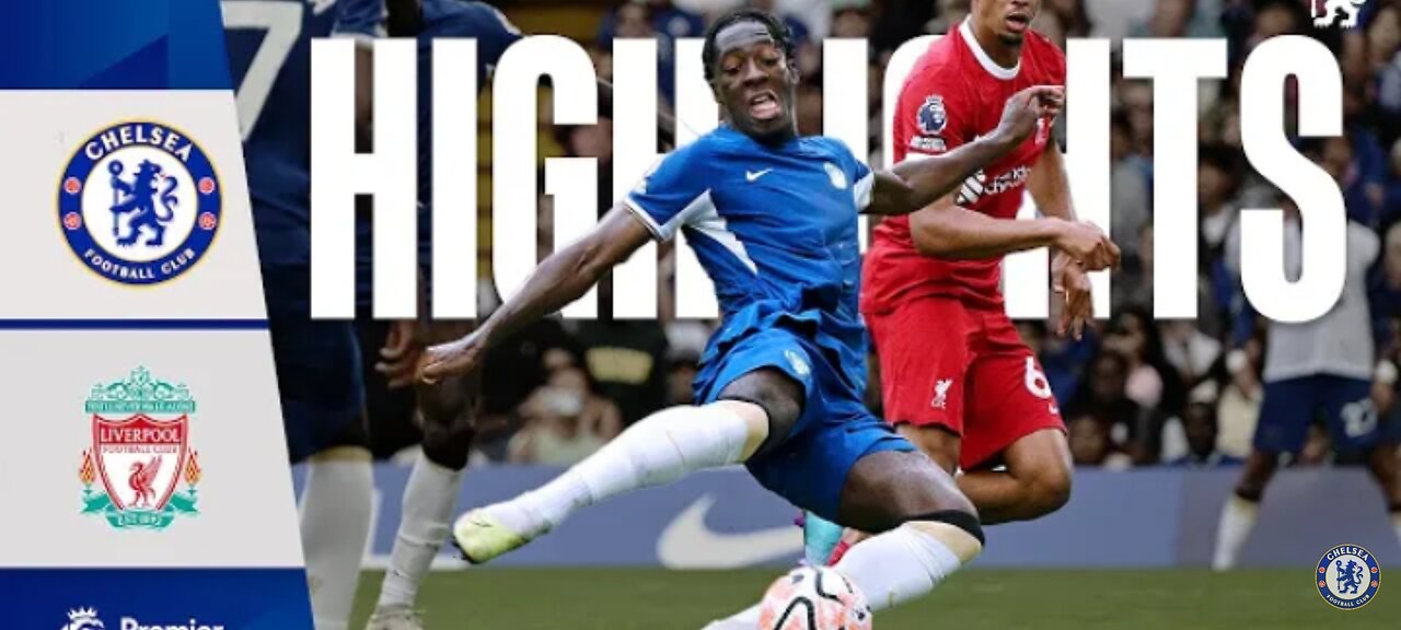 Chelsea 1-1 Liverpool | Highlights | Premier League 2023/24