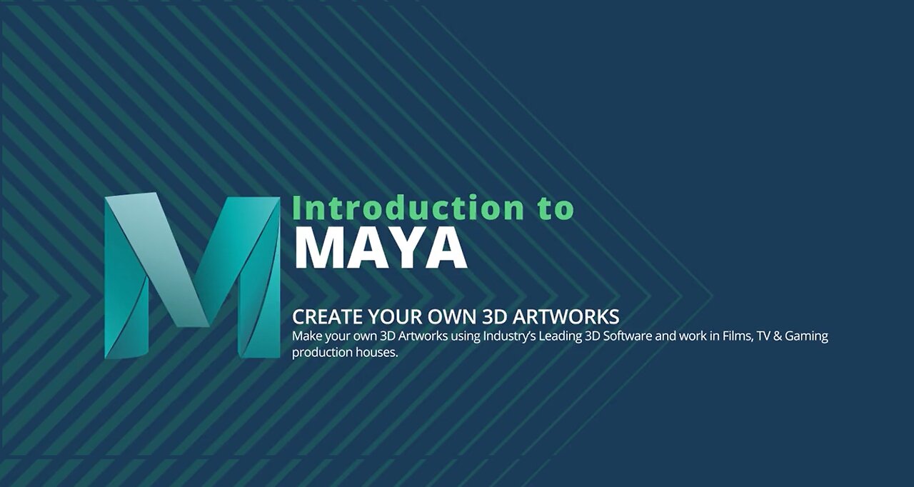 Lecture#1 - Introduction to Maya - Get Understanding of 3D in Urdu/Hindi