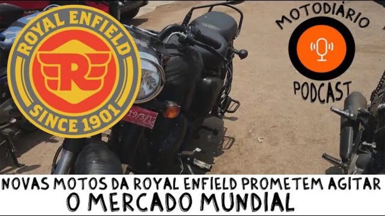 Novas motos custom 2021 da Royal Enfield prometem agitar o mercado mundial