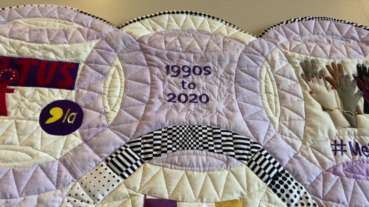 Mason social activists craft quilts for their cause