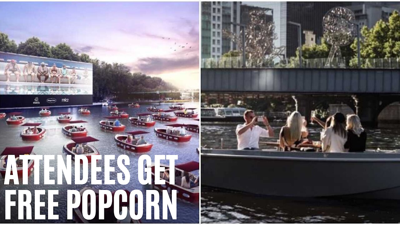 Calgary Is Getting A Floating Cinema & You Watch From Your Own Social Distance Boat